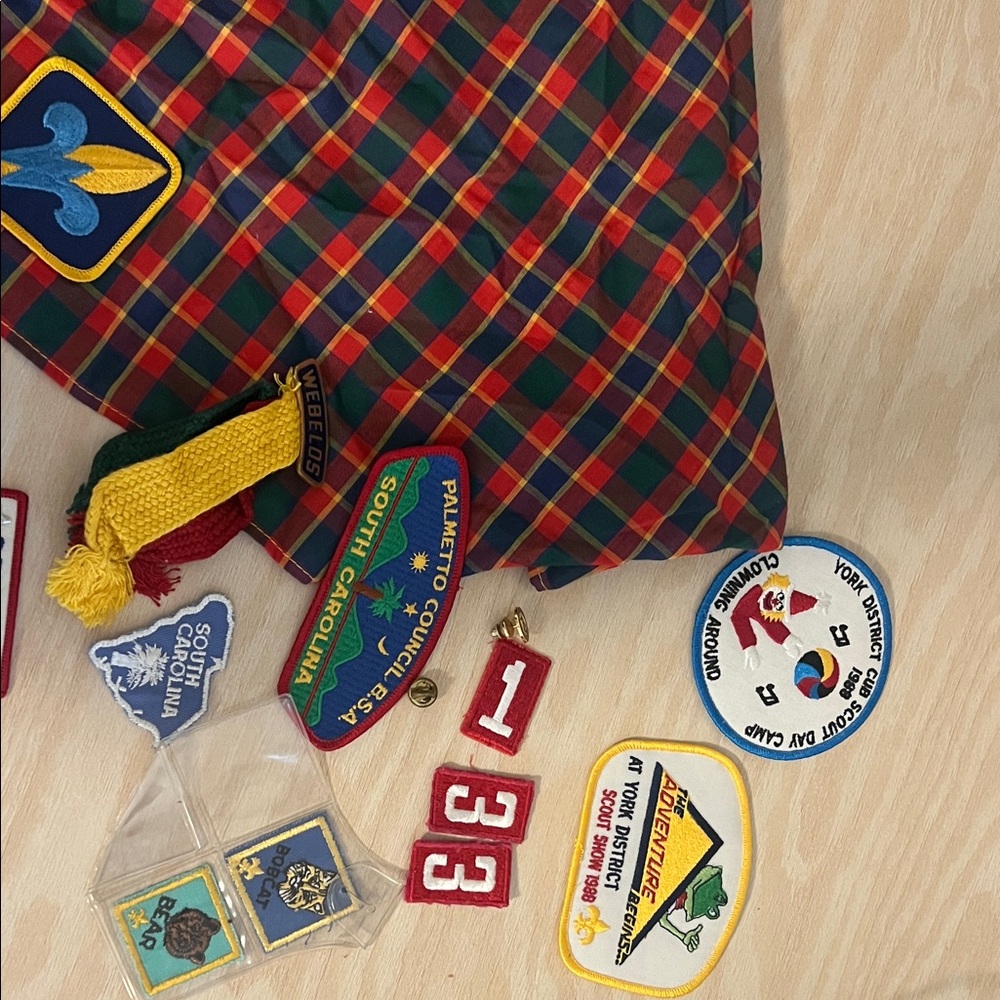 Lot of Boy Scout items from 80s
